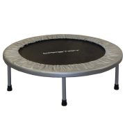   Capetan® Fit Fly Silver 97 cm Zimmertrampolin – 100 kg Belastbarkeit, Federabdeckung von Premiumkategorie