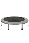 Capetan® Fit Fly Silver 122 cm Zimmertrampolin – 100 kg Belastbarkeit, Federabdeckung von Premiumkategorie