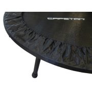 Capetan® Premium Fly 122 cm Zimmertrampolin – 100 kg Belastbarkeit, Federabdeckung aus kraftvollem Polyesterstoff