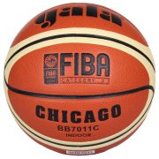   Gala Chicago Basketball, geeignet für Wettspiele, für drinnen, Größe 7, auch im offiziellen Speilbetrieb einsetzbar, mit FIBA-Bekräftigung