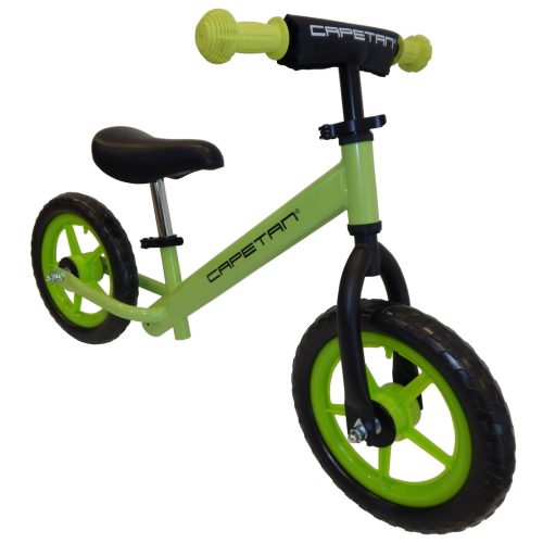 Capetan® Energy Grünes Laufrad mit 12" Rädern – Kinderfahrrad ohne Pedal