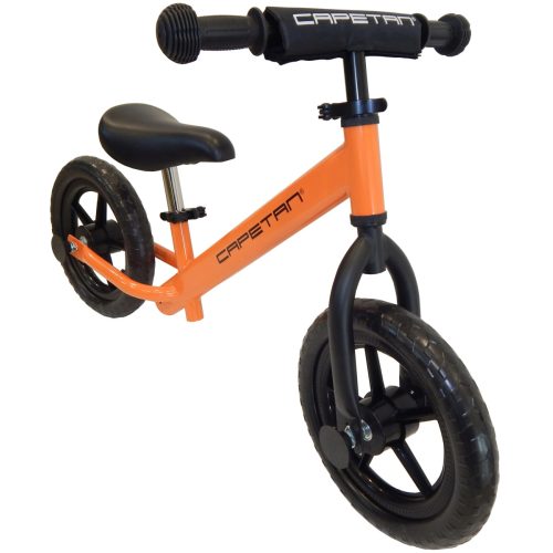 Capetan® Energy Shadow Line Orangenfarbiges Laufrad mit 12" Rädern – Kinderfahrrad ohne Pedal