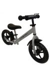 Capetan® Energy Plus silberfarbenes Laufrad mit 12" Rädern mit Schutzblech und Klingel – Kinderfahrrad ohne Pedal