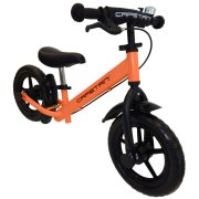   Capetan® Neptun Orangenfarbiges mit Bremse versehenes Laufrad mit 12" Rädern mit Schutzblech und Klingel – Kinderfahrrad ohne Pedal