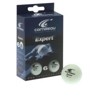 Cornilleau Tischtennisball Expert 6er Pack, orange