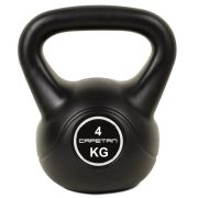   Capetan ® 6 kg Kettlebell aus Kunststoff  - Kugelhantel mit Zement Füllung, mit Kunststoff Überzug. 