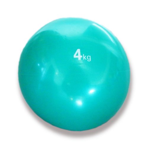 Capetan® Medizinball mit sanftem Tasten – 4 kg, weicher Medizinball, Medizinball aus Gummi