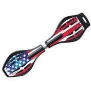   Garlando Urban Wave Waveboard/Rollbrett mit USA-Flaggenmuster für kunstgerechte Surfboarder