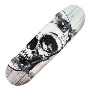 Garlando Nextreme White Skull Rollbrett