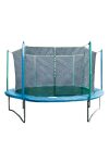 Garlando Combi L 305 cm Durchm. Trampolinset mit Sicherheitsnetz – Trampolin mit Schutznetz in extra sicherer, 68 cm hoher Ausführung