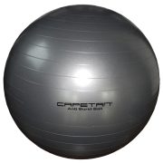   Capetan® silberfarbener 65 cm Durchm. „Anti-Burst” explosionsgeschützter Gymnastikball