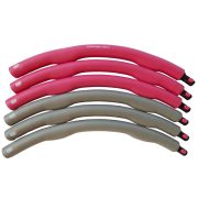 Capetan® 100 cm Durchm. Hula-Hoop-Reifen mit 1200 g Gewicht & Massageoberfläche – gepolsterter Hula-Hoop-Reifen