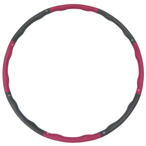 Capetan® 98 cm Durchm. Hula-Hoop-Reifen mit 1000 g Gewicht & Massageoberfläche – gepolsterter Hula-Hoop-Reifen