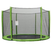   Außenliegendes Sicherheitsnetz zu Capetan® 244 cm Selector Lime und Omega Lime Trampolinen, mit neonfarbenen Stangenüberzüge zu Modellen mit 6 Stangen