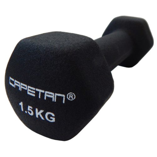 Capetan® Professional Line 2x1,5 kg ein Paar Einhandhanteln aus Stahl mit Neoprenüberzug